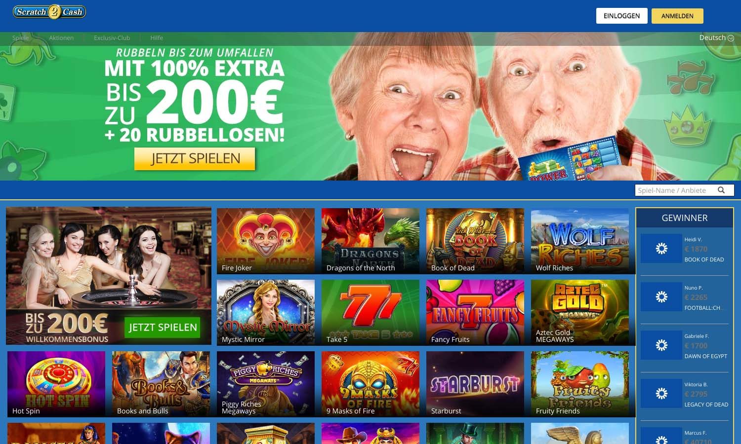 Scratch 2 Cash Casino Test – Erfahrungen mit Scratch 2 Cash Casino (2021)